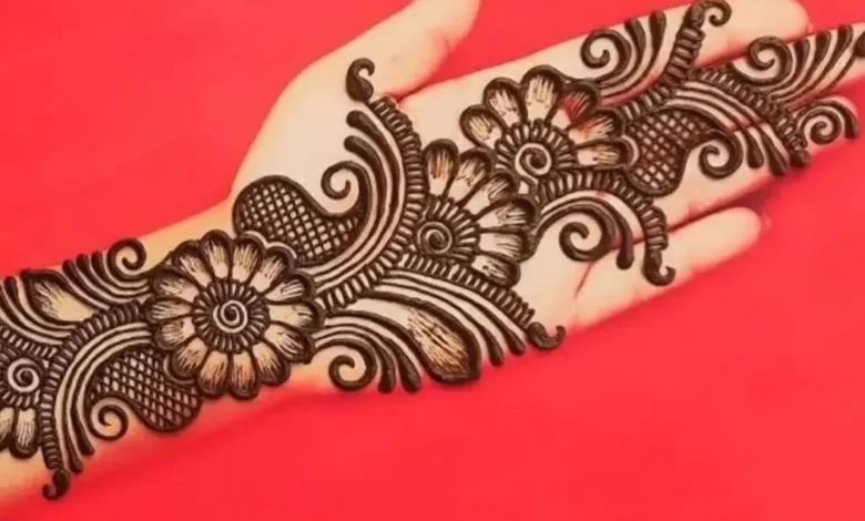 Beautiful:8myraccxre8= Mehendi Design Simple and Easy