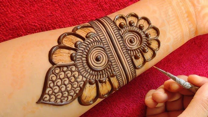 Beautiful:8myraccxre8= Very Simple Mehndi Design