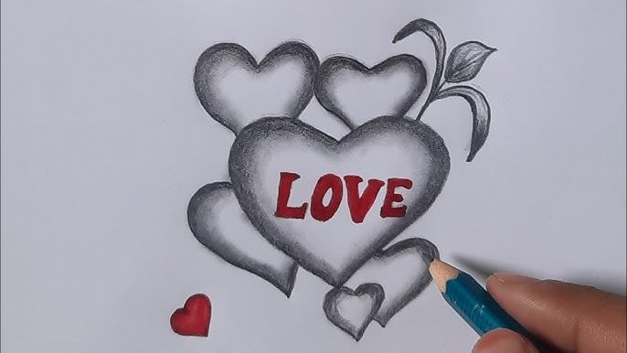 Beautiful:8iqgixfk_Pu= Heart Drawing