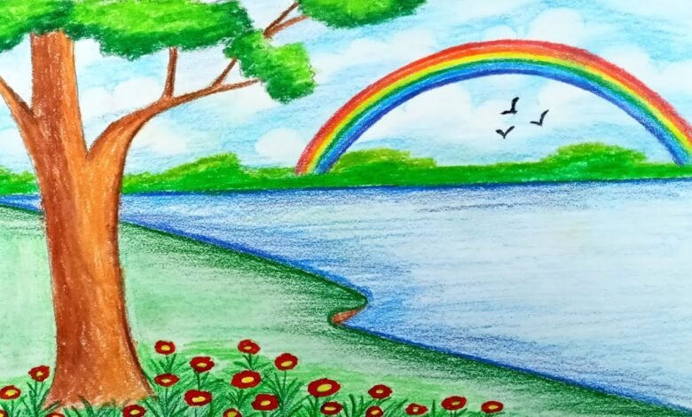 Beautiful:_Jpo5ncmfa8= Rainbow Drawing