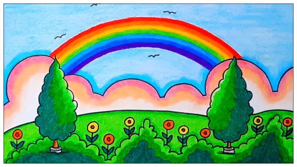 Beautiful:_Jpo5ncmfa8= Rainbow Drawing