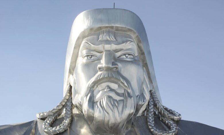 genghis khan s height details